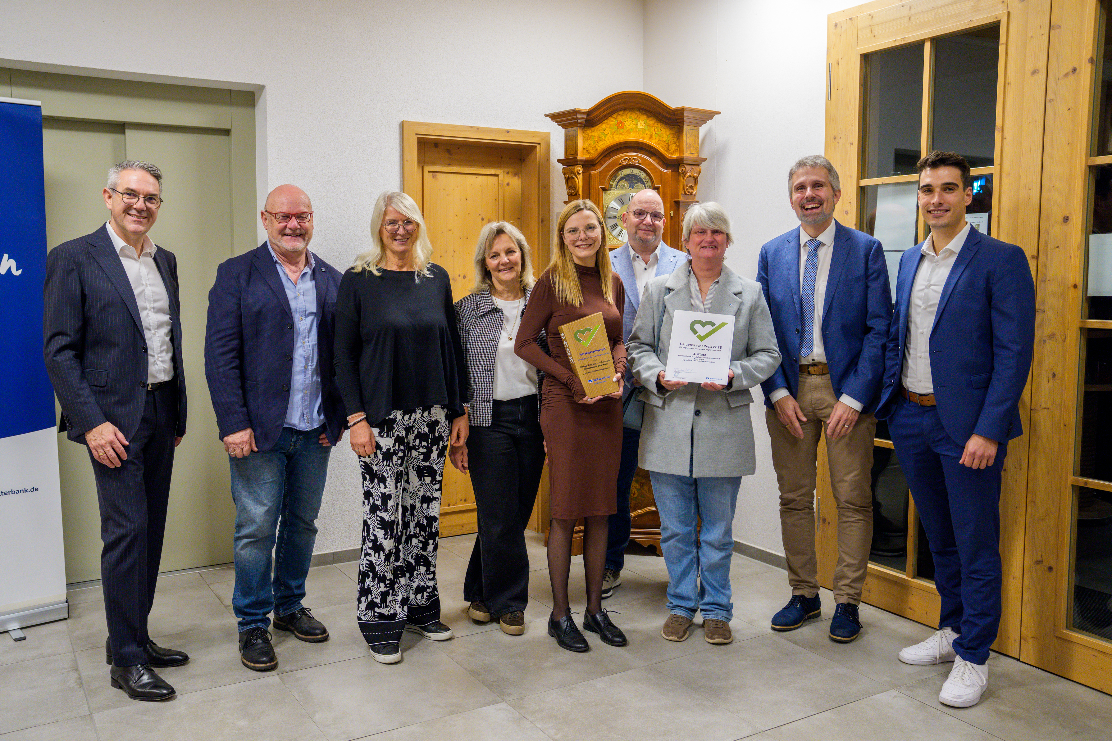 Preisverleihung Team Au0ebstelle