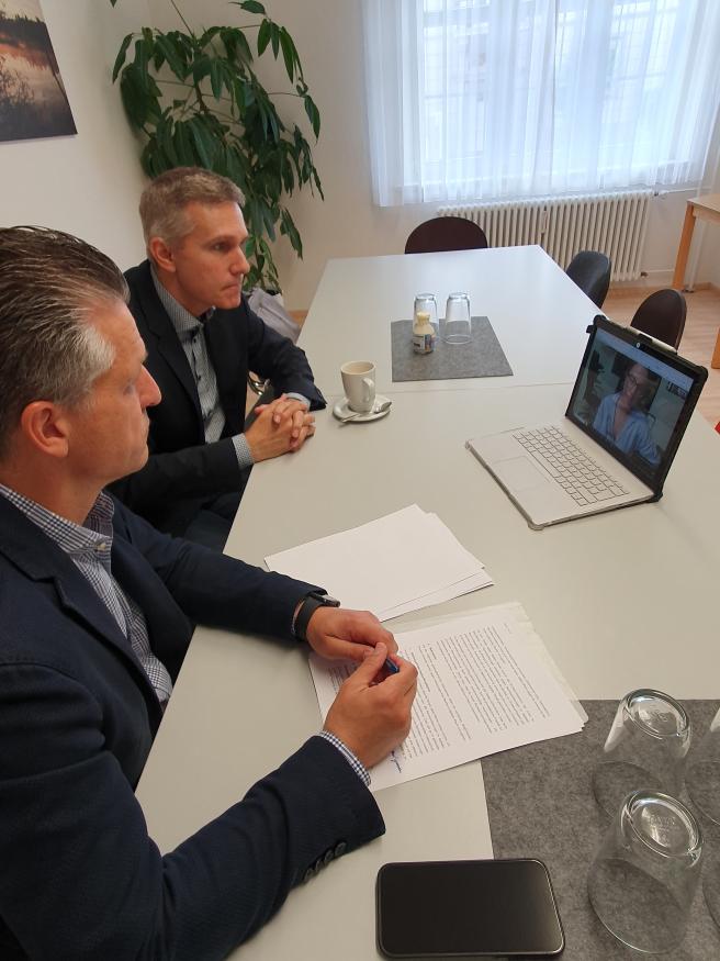 Jochen Link und Thorsten Frei